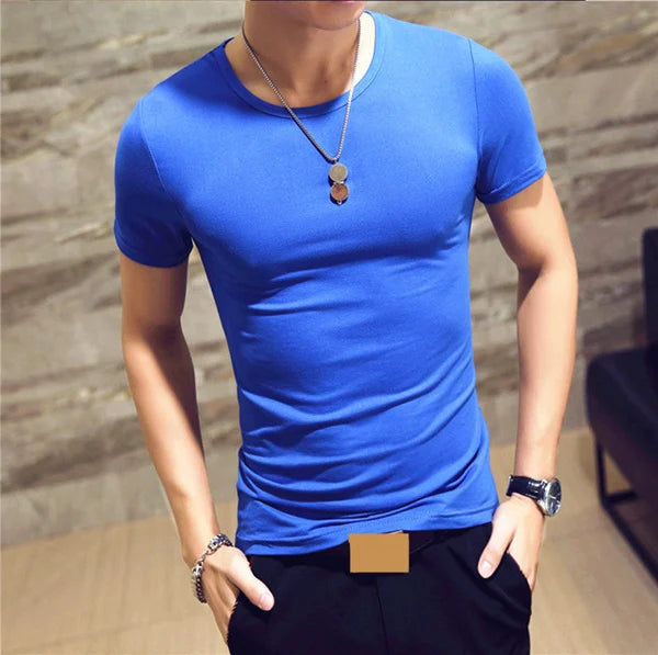 2025 MRMT Men's V-Neck T-Shirt – 10 Colors, Fitness Fit, S-5XL, Casual & Comfortable